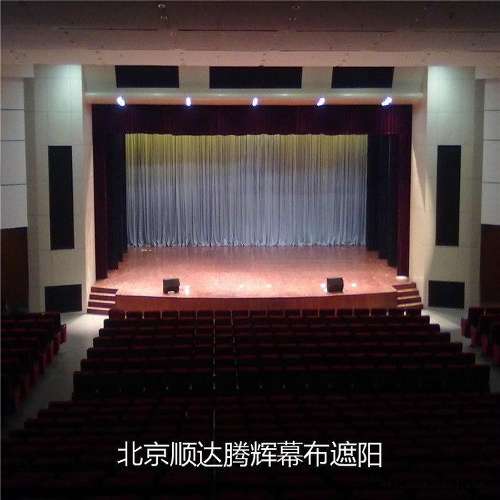 四川省电动舞台幕布生产厂家成都市批发定做电动舞台幕布图1