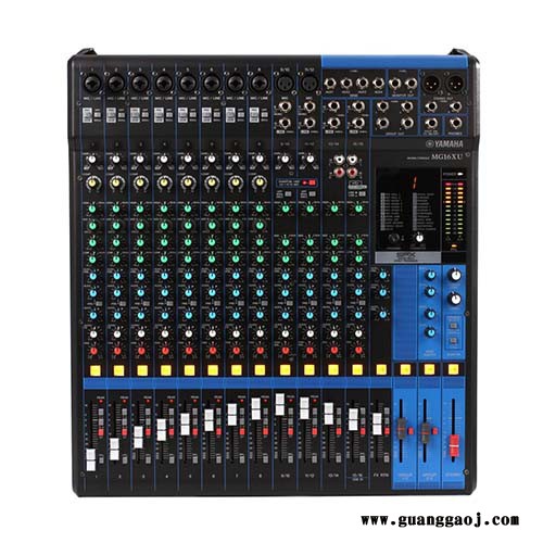 雅马哈 YAMAHA MG16XU 模拟调音台（带混响）产地：中国 适用：小型演出、录音室、会议室图3