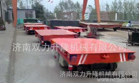 济南双力液压升降舞台，无障碍液压升降平台，平板车图2