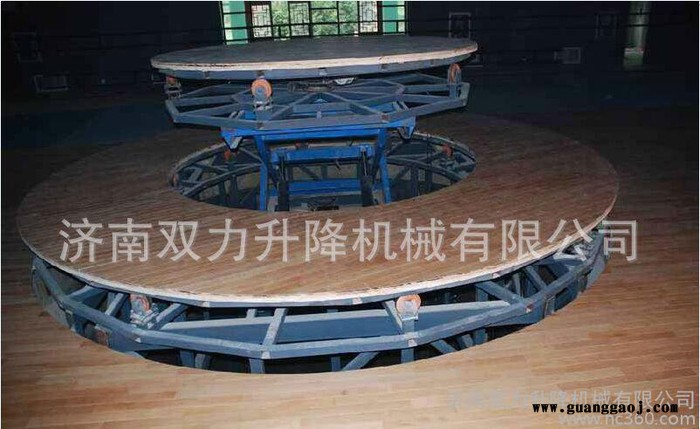 济南双力液压升降舞台，无障碍液压升降平台，平板车图3