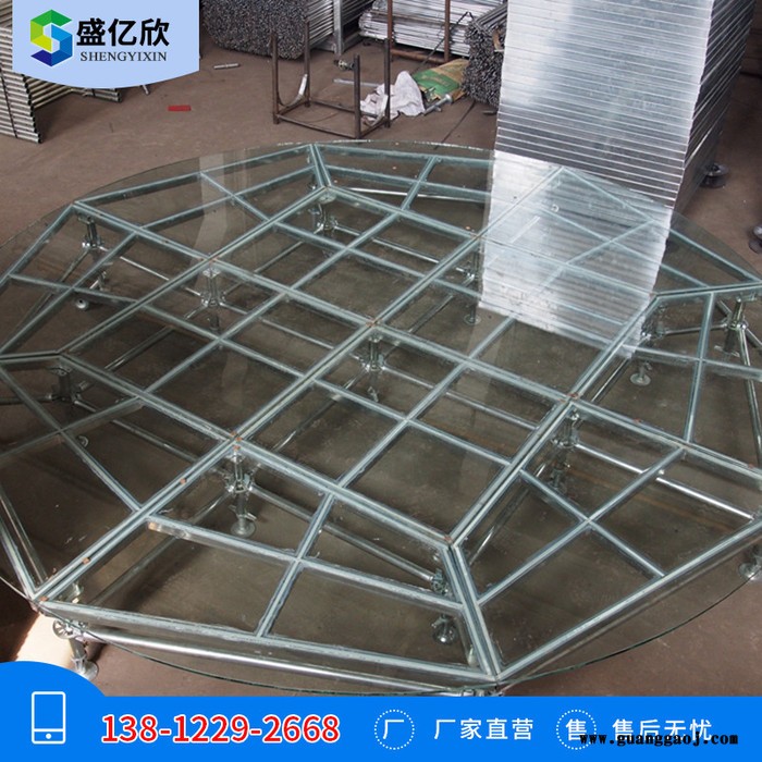 定西铝合金玻璃舞台 儋州T型玻璃舞台 东方婚庆玻璃舞台 定安拼装玻璃舞台LW图2