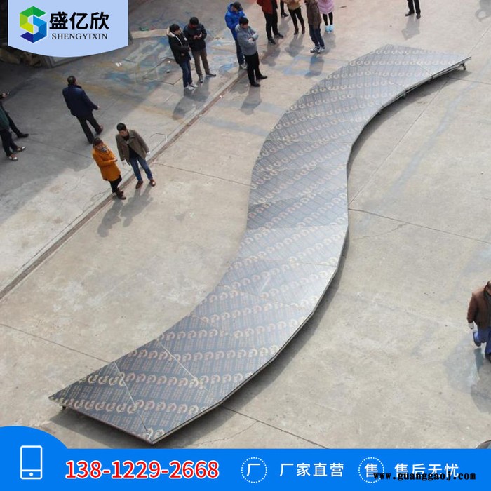 户外活动舞台铝合金舞台商业活动广告T台玻璃舞台厂家定制舞台搭建雷亚舞台RD201907图2