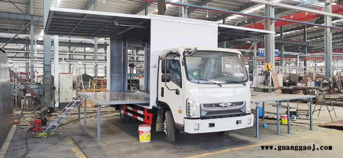 贵港解放舞台车 二手流动舞台车 本地公司图2