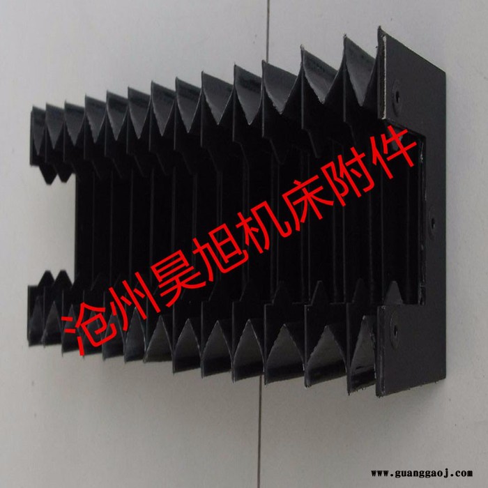 升降机舞台防护罩 机床伸缩式防护罩 风琴式导轨防护罩昊旭加工订做图7