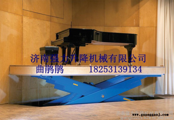 供应河南河北液压升降伸缩旋转阶梯式升降舞台，液压升降舞台济南强力专业供应商图2
