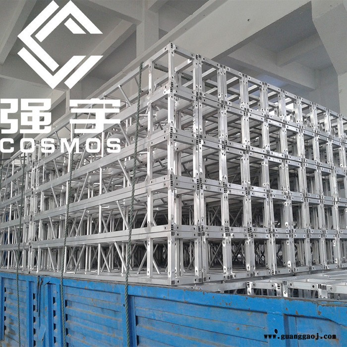 供应新款2019婚庆道具伸缩杆背景架舞台户外婚礼布置广告喷绘简易桁架婚庆桁架图7