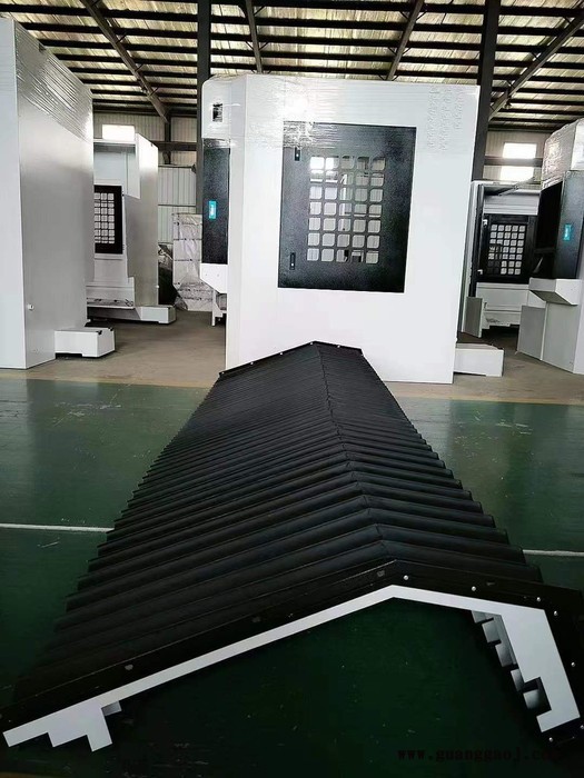 机床风琴防护罩一字型防尘罩直线导轨伸缩式柔性防火帘激光切盔甲防护罩舞台升降机防尘罩丝杠保护套阻燃耐磨防护罩x轴y轴z轴图4