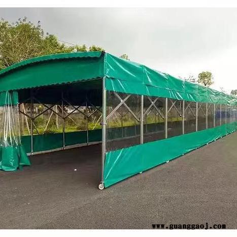 定做高推拉雨棚  会场雨棚舞台遮阳活动伸缩推拉棚临时家宴棚 多尺寸全新转让可做仓库棚汽车棚推拉棚遮阳蓬等图5