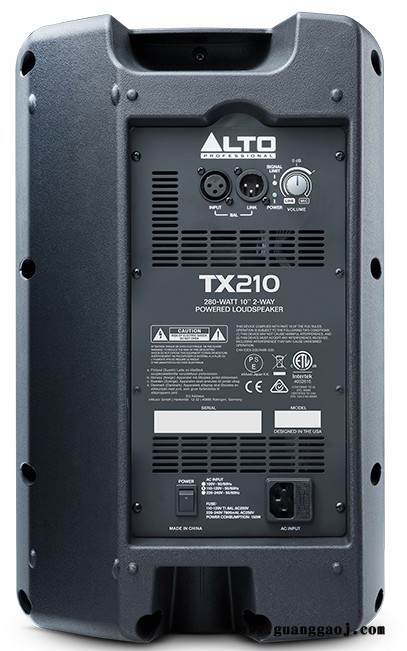 供应美国ALTO，TX-210 有源音箱，上海哲海壹天**图2