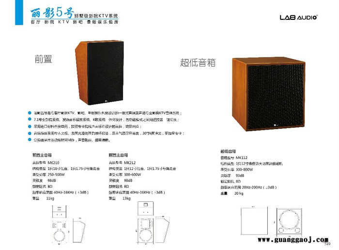 共鸣LA8GREEN 丽影5号豪华版，会议室系统专业套装  专业功放 家庭影院
