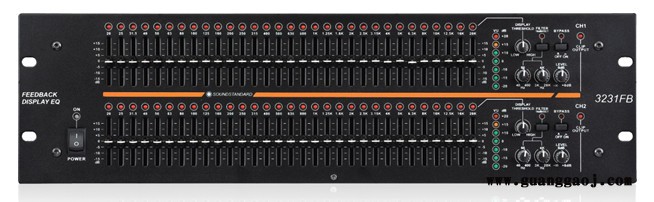 声准 SOUNDSTANDARD 3231F 可调反馈指示均衡器批发供应图3