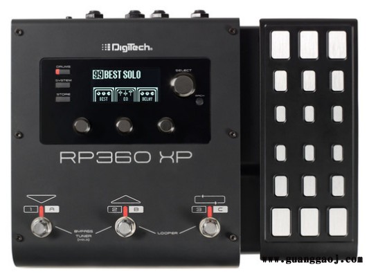 Digitech RP360 XP 吉他多效处理器_规格齐全图2