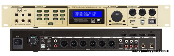 天声dx-TS9   家庭影院效果器   专业家庭卡拉OK图5