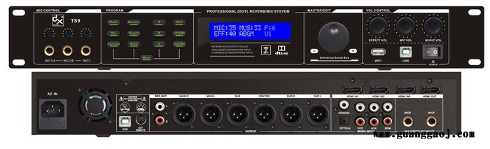 天声dx-TS9   家庭影院效果器   专业家庭卡拉OK图4