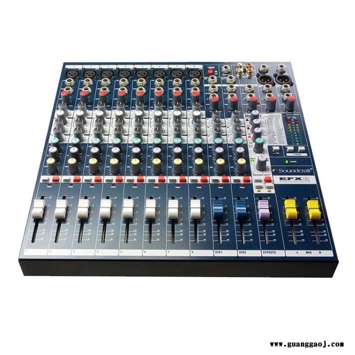 SOUNDCRAFT声艺 EFX8专业舞台演出带效果器调音台8路舞台演出带效果调音台8路厂家图2
