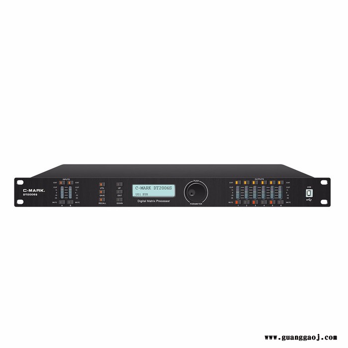 供应C-MARK品牌  DT2006S 音箱信号处理器  DSP处理器 周边器材 舞台设备 厂家 价格电议图2