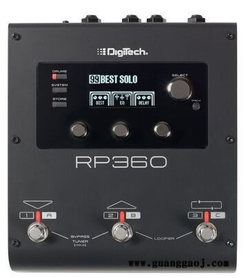 Digitech RP360 吉他多效处理器大量供应图2
