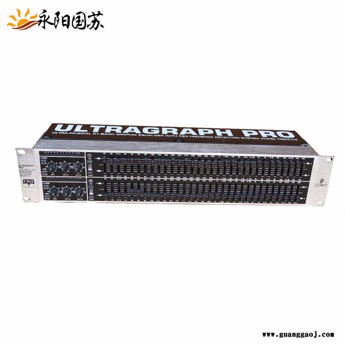 BEHRINGER/百灵达 FBQ3102专业双31段立体声图示均衡器带反馈图2