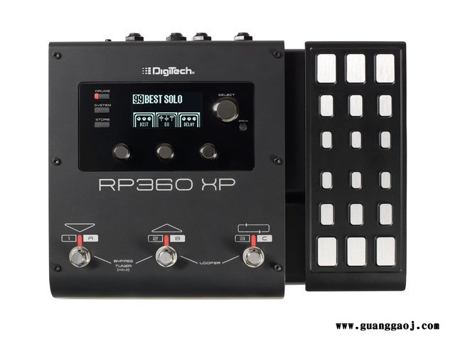 长期供应Digitech RP360 配有USB接口的吉他多效处理器图2