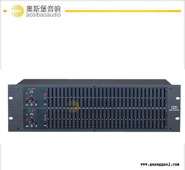 dbx款1231 双32路双段舞台专业均衡器EQ图3