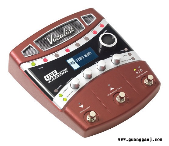 Digitech Live Harmony 现场演出智能人声合唱处理器零售批发图2