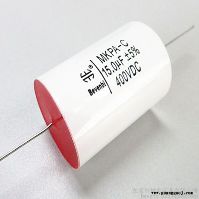 专业生产1.0J100V功放电容 CBB穿心轴向电容 音响专用分频器电容