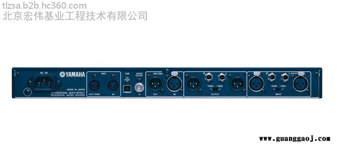 Yamaha/雅马哈SPX2000专业数字效果器 舞台会议专业音响效果器厂家批发图6