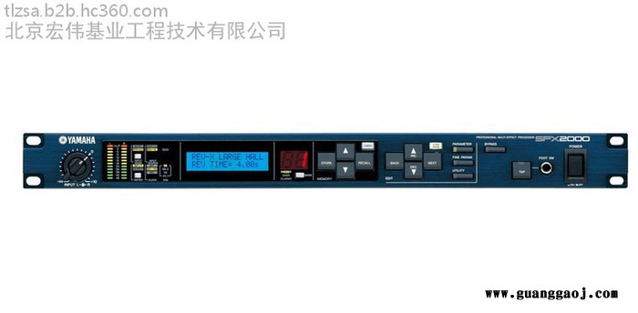 Yamaha/雅马哈SPX2000专业数字效果器 舞台会议专业音响效果器厂家批发图2