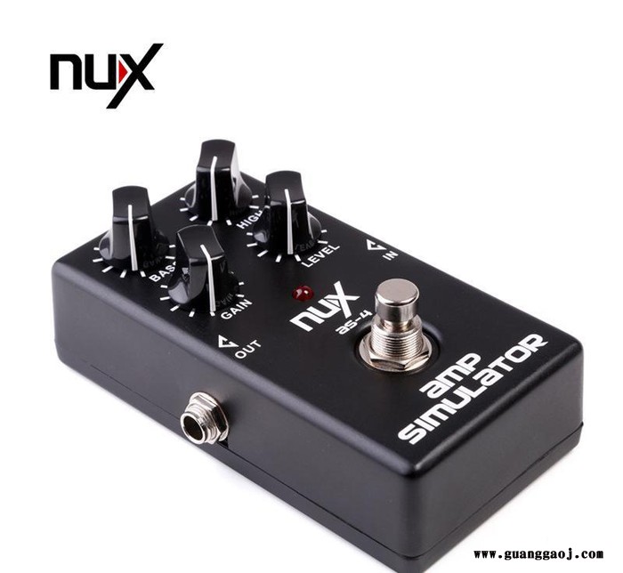 ** NUX小天使AS-4电吉他效果器 失真单块效果器 硬件图2