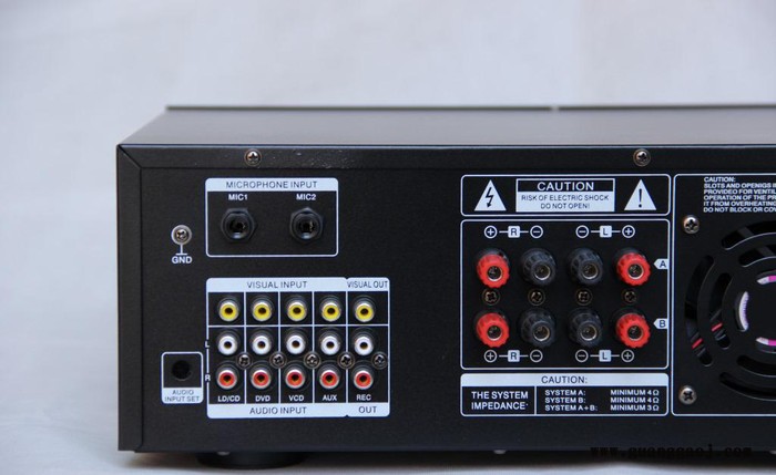 AS-6200A 专业舞台大功率功放机/卡包音箱KTV功放/图3