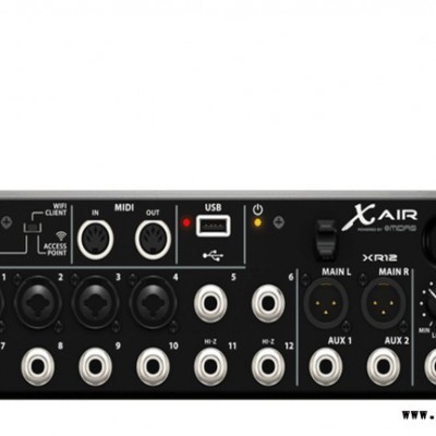 BEHRINGER/百灵达XR12数字调音台 4效果器 可自动混音 U盘录音