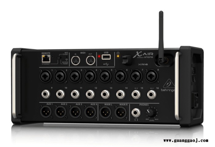 BEHRINGER/百灵达  XR16数字调音台 4效果器 数字功放调音台