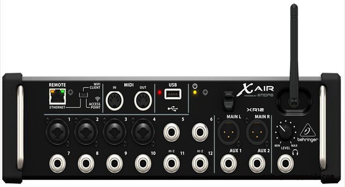 BEHRINGER百灵达XR12数字调音台4效果器可自动混音U盘录音图2