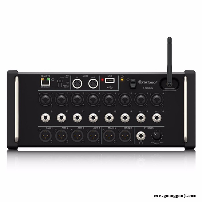 carlpoolXR16  16路数字调音台4效果器 可自动混音 U盘录音图4