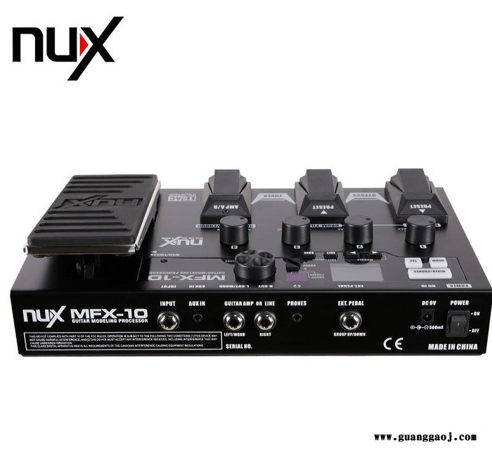 包邮 NUX MFX-10 吉他数字合成效果器 综合效果器图3