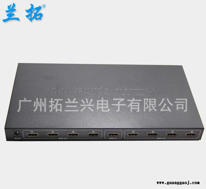 hdmi分配器1进8出分屏器/一进八出 分频器/一分八分线器图2