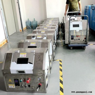 襄阳干冰清洗机厂家供应 福州舞台干冰清洗机价格 石排双喉管干冰清洗机