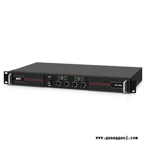 NFZY-DX4500-定阻四通道功放机-专业舞台演出多功能厅数字放大器图2