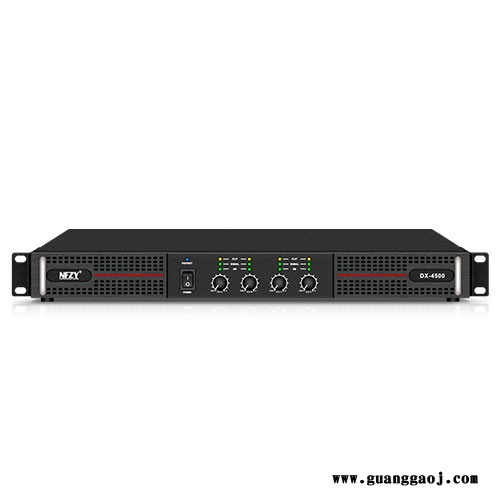 NFZY-DX4500-定阻四通道功放机-专业舞台演出多功能厅数字放大器图1