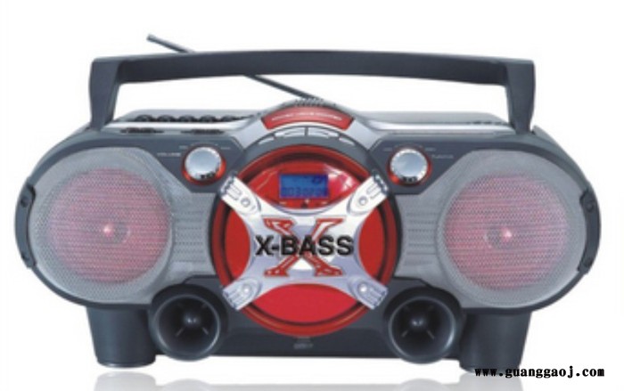 Portable CD/VCD/DVD boombox/RADIO/FORSTAR/FSD-856DVD多功能组合机图1