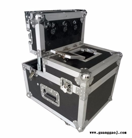 鑫联XL-DF001 600W DMX512双雾机  烟机 600w烟雾机 婚庆酒吧烟机 航空箱一体烟雾机 专业舞台设备图2