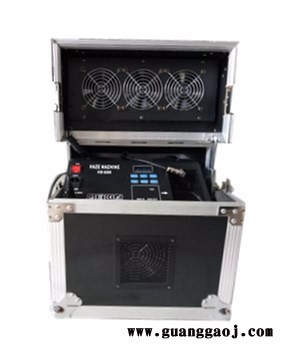 鑫联XL-DF001 600W DMX512双雾机  烟机 600w烟雾机 婚庆酒吧烟机 航空箱一体烟雾机 专业舞台设备图5