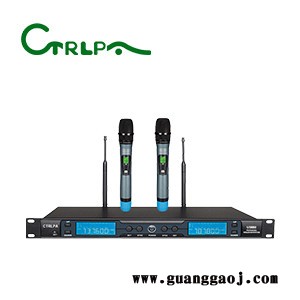 肯卓 CTRLPA  U588II 双频真分集无线话筒 选配工程订做 公共广播系统 手持式/领夹式 无线麦克风图3