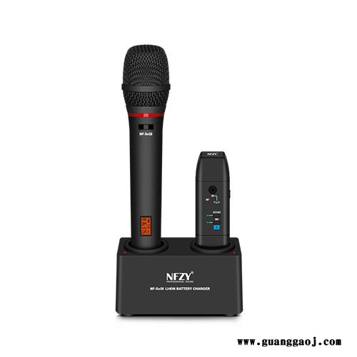 NFZY-NF-XE58一拖一-无线蓝牙充电式麦克风图3