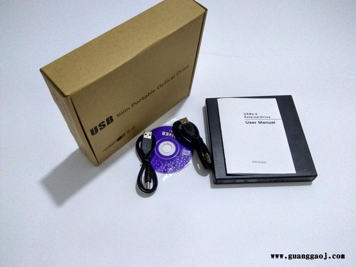 中性笔记本电脑移动DVD刻录机光驱 外置光驱 外接光驱 USB光驱图6
