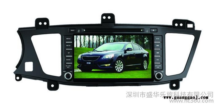 供应乐旅起亚K7车载DVD导航厂家一体机/GPS导航仪图1