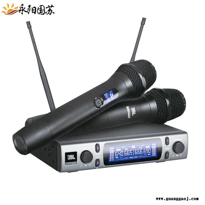 JBL VM300专业无线一拖二KTV家用娱乐无线麦克风会议演出U段话筒厂家批发 JBL无线话筒麦克厂家图2