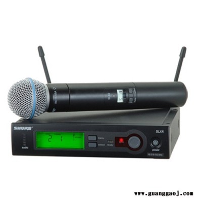 舒尔 SHURE SLX24/BETA58 无线话筒  适用：小型演出、专业巡演...