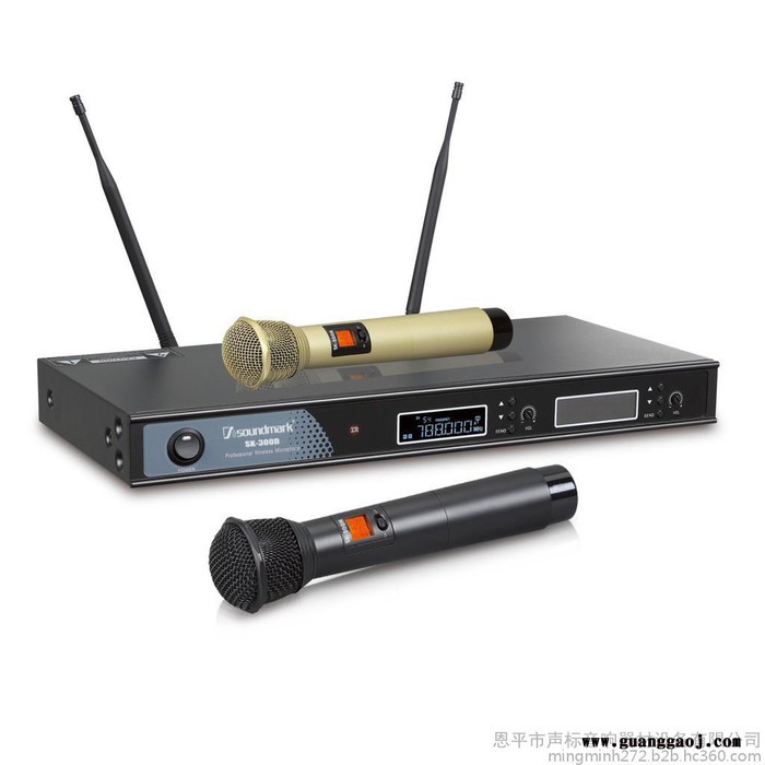 soundmark/声标无线话筒SK-300D专业UHF无线麦克风图2