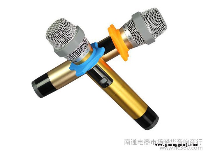 Hyundai/现代at-6000无线话筒U段真分集ktv卡图3